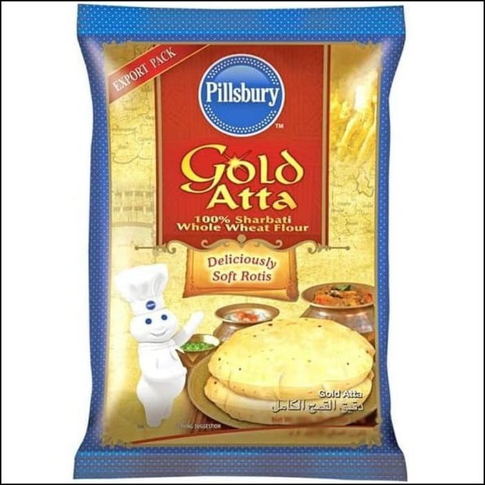 Jual Premium Whole Wheat Flour Tepung Gandum Pillsbury Chakki Atta Kg