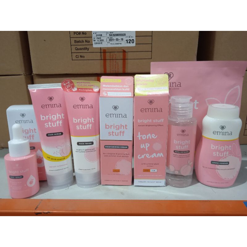 Jual Paket Emina Bright Stuff Series Skincare Remaja Paket Emina