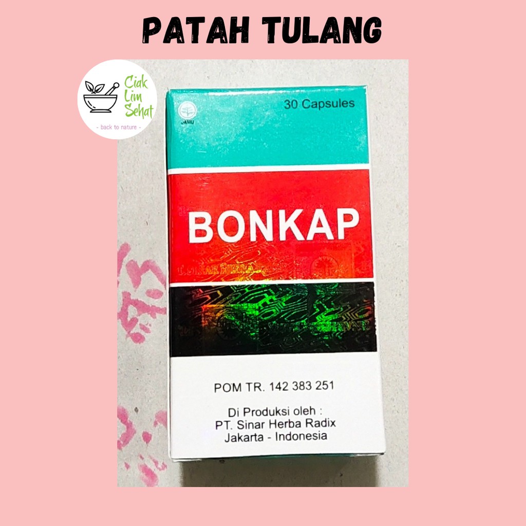 Jual Bonkap The Musk Fracture Bone Joining Pill Patah Tulang