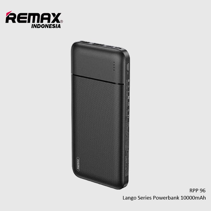 Jual Remax Powerbank 10000mAh 2 1A RPP 96 Lango Series Shopee Indonesia