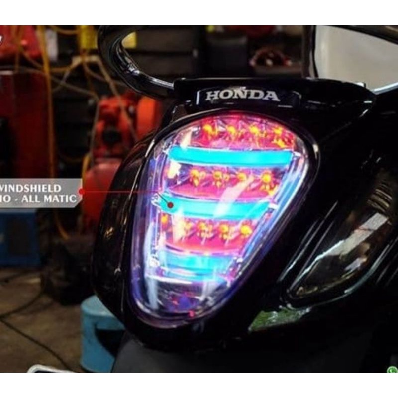 Jual Lampu Stop Scoopy Fi Lampu Belakang Scoopy Fi Stop Lamp Led Scoopy