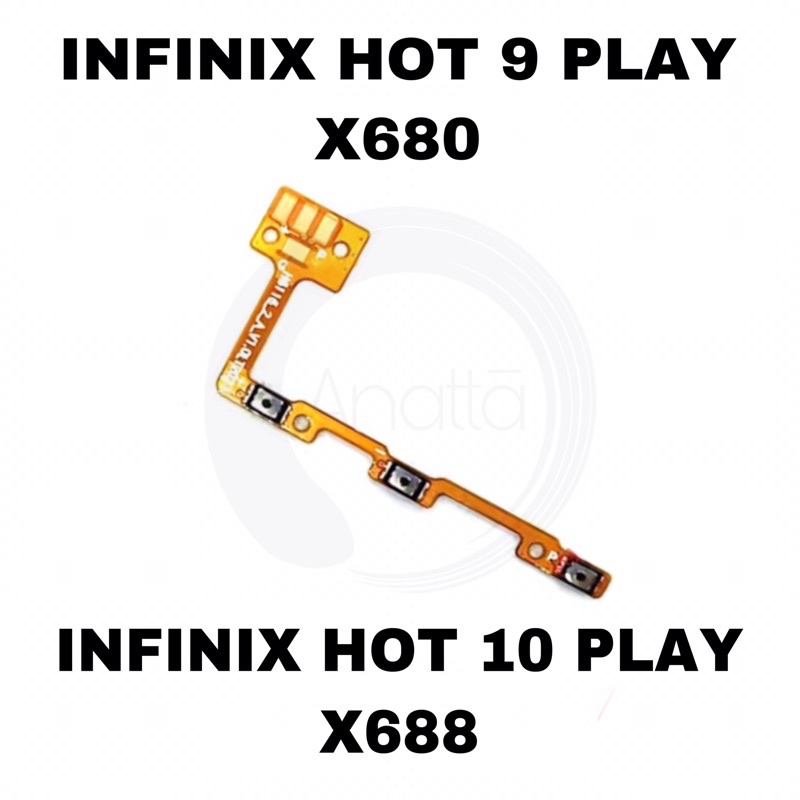 Jual Flexible On Off Volume INFINIX HOT 9 PLAY HOT 10 PLAY X680