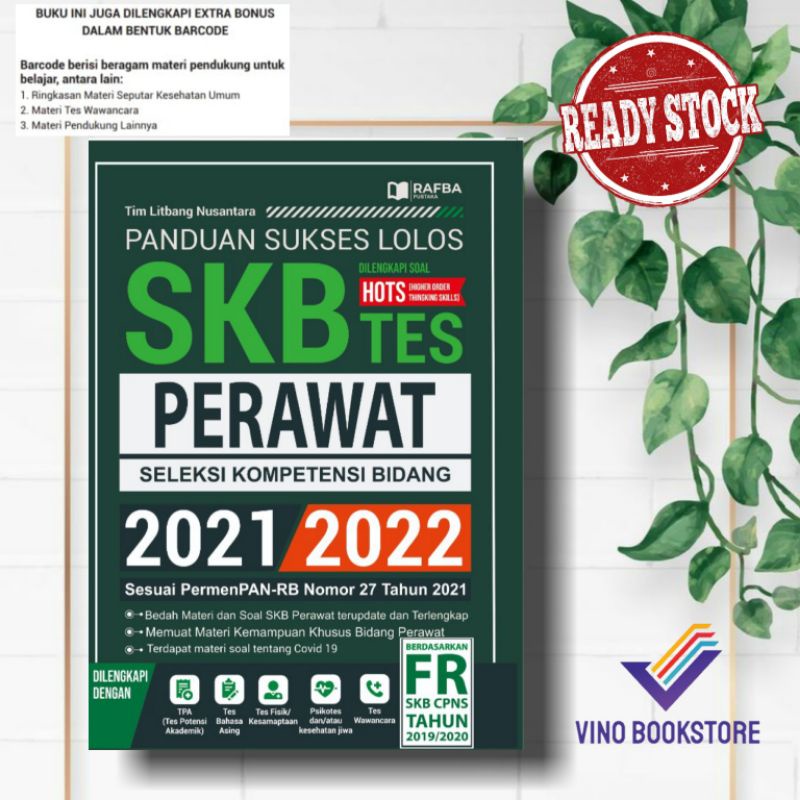 Jual BUKU SKB 2021 BUKU SKB BUKU SKB PERAWAT PANDUAN SUKSES LOLOS