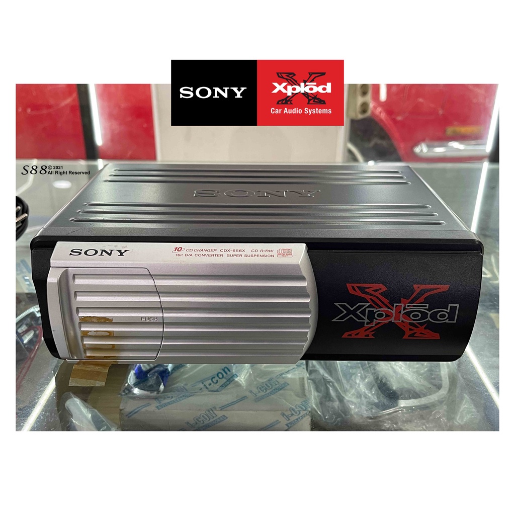 Jual Sony Xplod CDX 656X Disc Changer Magazine 10 Keping CD R RW