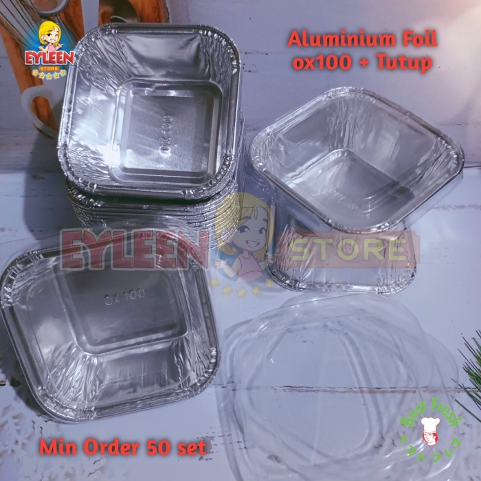 Jual Sale Aluminium Foil Cup Ox Tutup Aluminium Foil Tray Ox