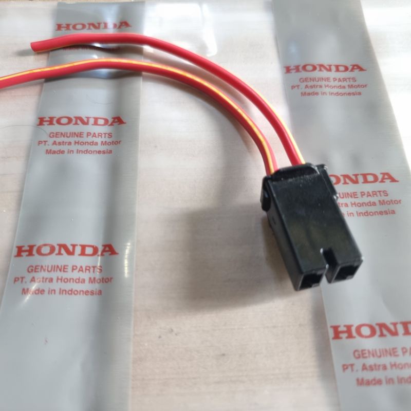 Jual Kabel Soket Power Suplay Ecu Ecm Acg Aki Pin Original Part Honda