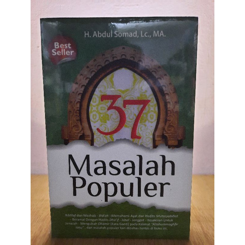 Jual Masalah Populer Edisi Soft Cover Ustadz Abdul Somad Lc M