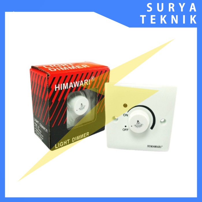 Jual Saklar Dimmer Merek Himawari Watt Volt Pengatur