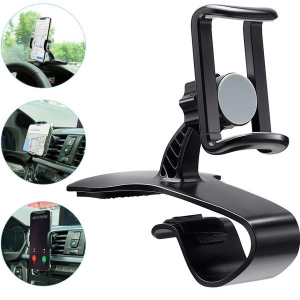 Jual Magnetic Car Mount Phone Holder Jepit Dashboard Spedometer Mobil