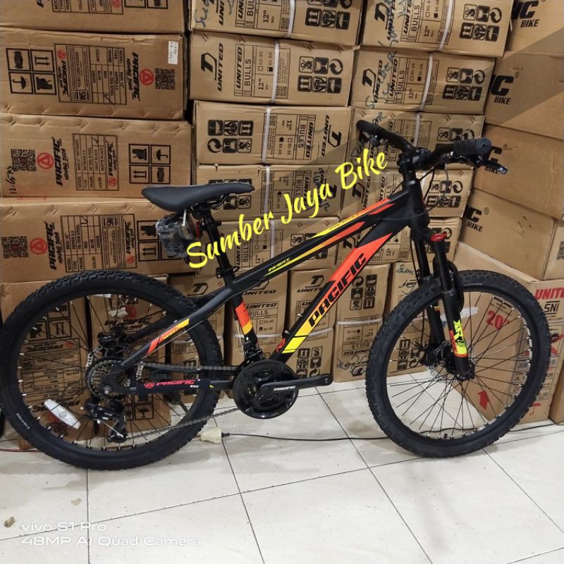 Jual Sepeda Gunung MTB 24 Inch Pacific INVERT Terbaru Shopee Indonesia