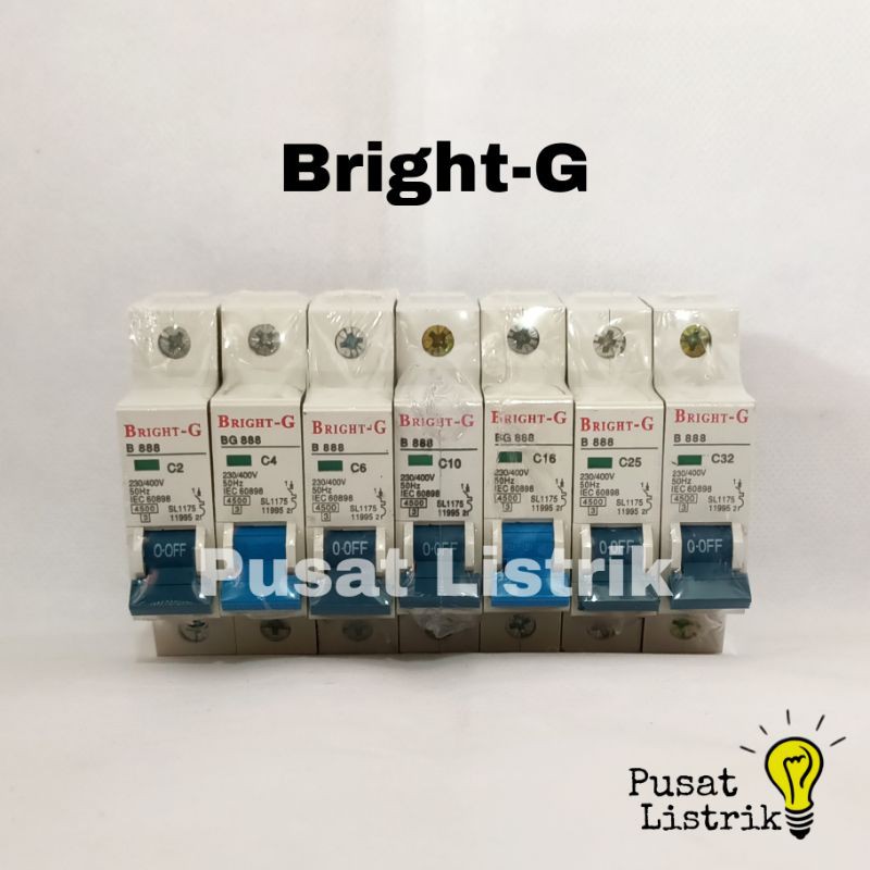 Jual Mcb Bright G Phase A A A A A A A Mcb Pemutus Arus