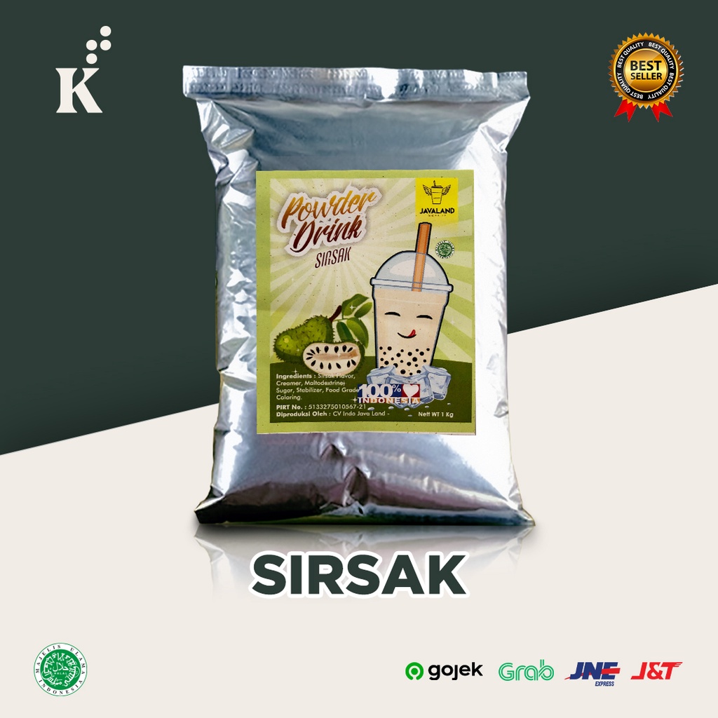 Jual Bubuk Minuman Powder Drink Rasa SIRSAK 1Kg Shopee Indonesia