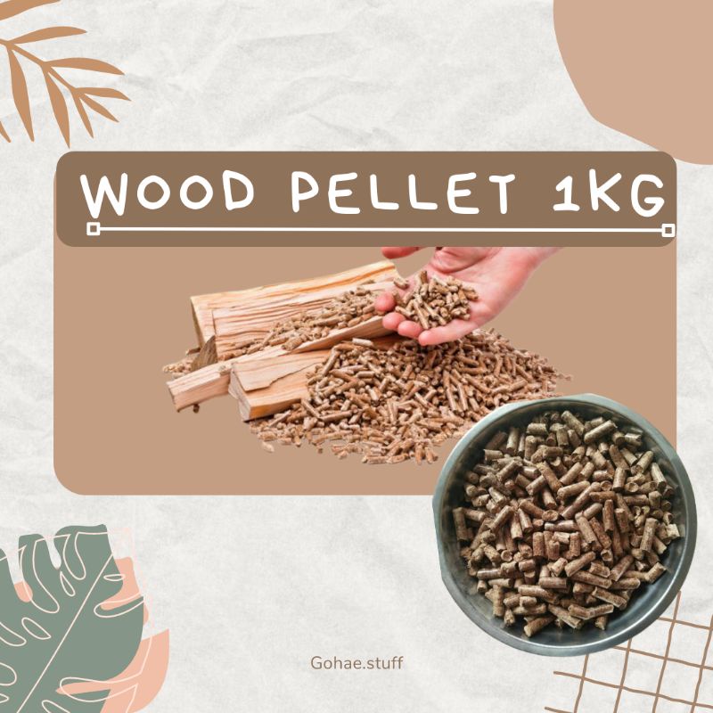 Jual Wood Pellet Kg Pelet Kayu Alas Kandang Hewan Shopee