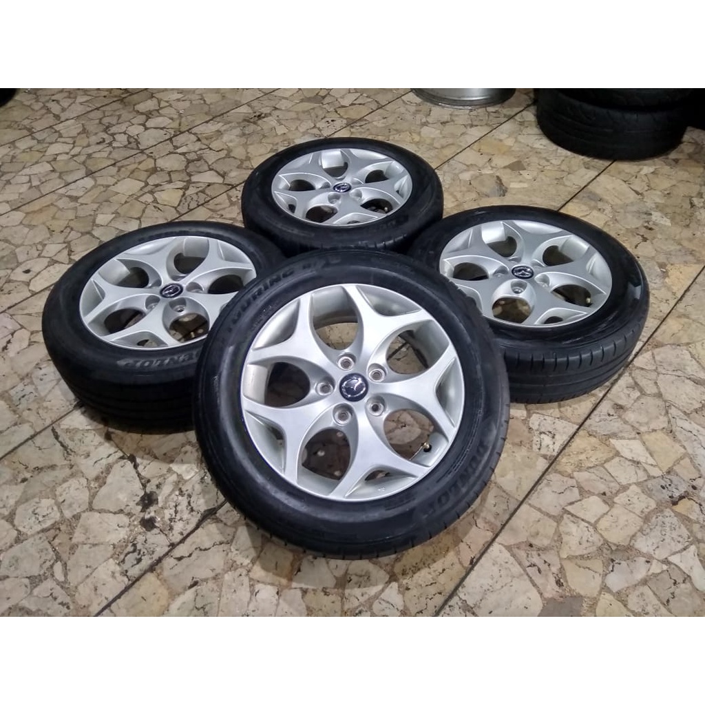 Jual Velg Bekas Original Standar Mazda Biante Ring 16x6 Pcd 5x114 Ban