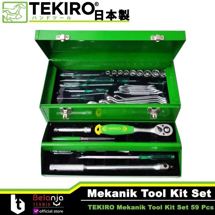 Jual Tekiro Mekanik Tool Kit Set Pcs Toolset Toolkit Toolbox Set