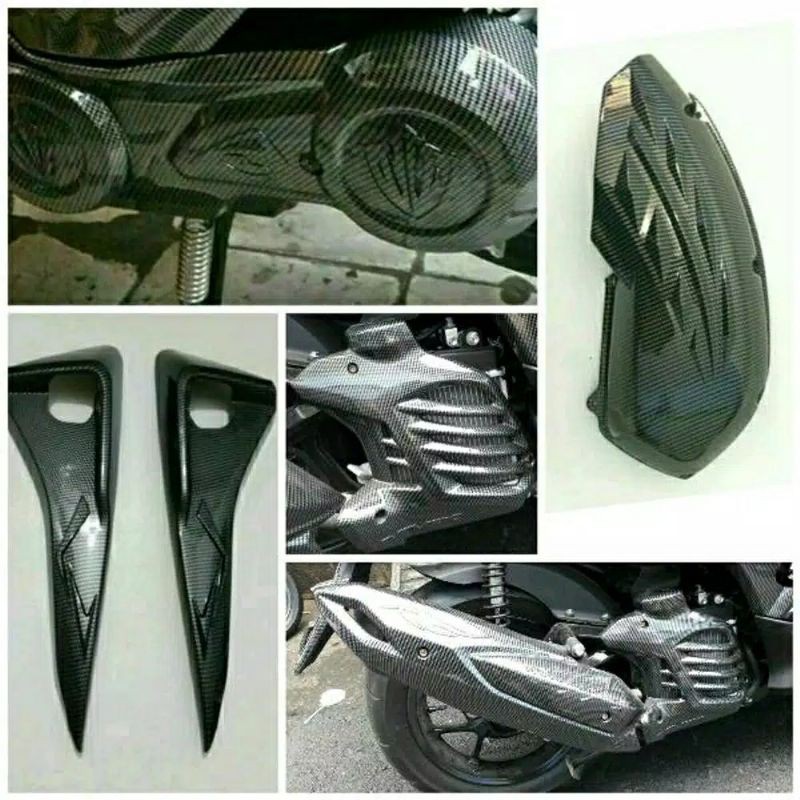 Jual Paket Bodykit Aerox 155 Carbon Nemo Shopee Indonesia