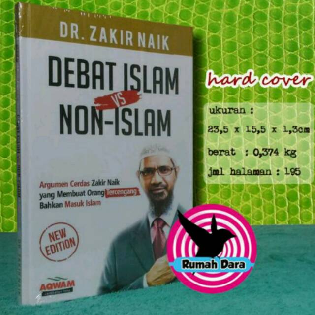 Jual Buku Debat Islam Vs Non Islam Non Islam Zakir Naik Aqwam