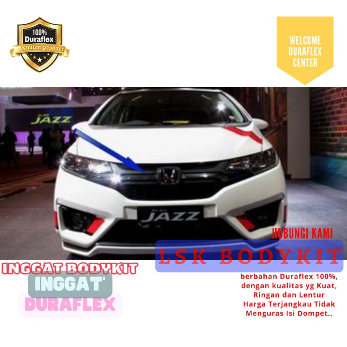 Jual Bodykit Honda Jazz Gk Modulo Body Kit Bodikit Body Kit Jazz Grade