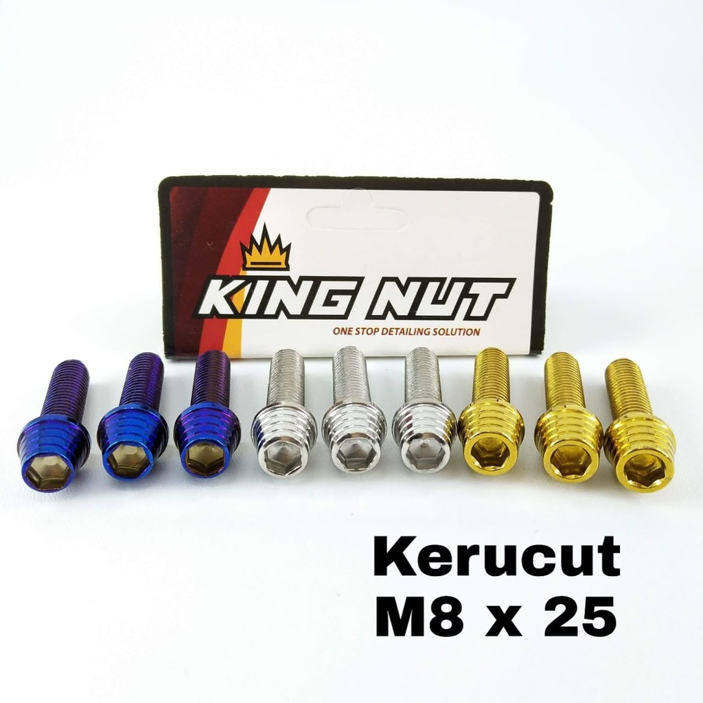 Jual Baut M X Drat X Kerucut Probolt Stainless Steel King