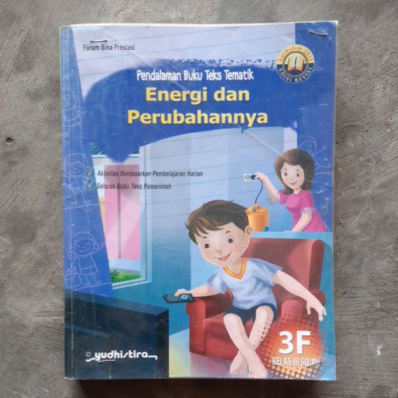 Jual Buku Pendalaman Buku Teks Tematik Sd Kelas 3 3a 3c 3d 3e 3f 3g 3h