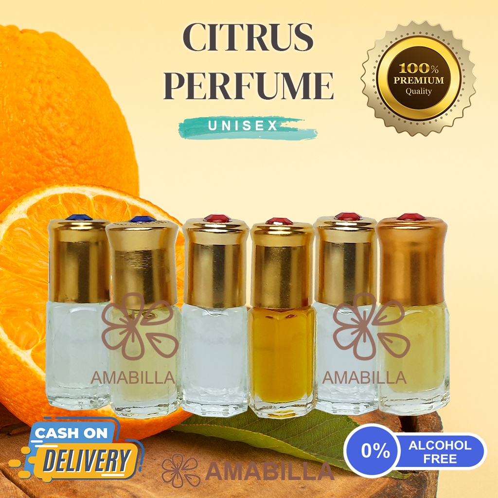 Jual Parfum Aroma CITRUS Original Non Alkohol 3ml 6ml 12ml Parfum