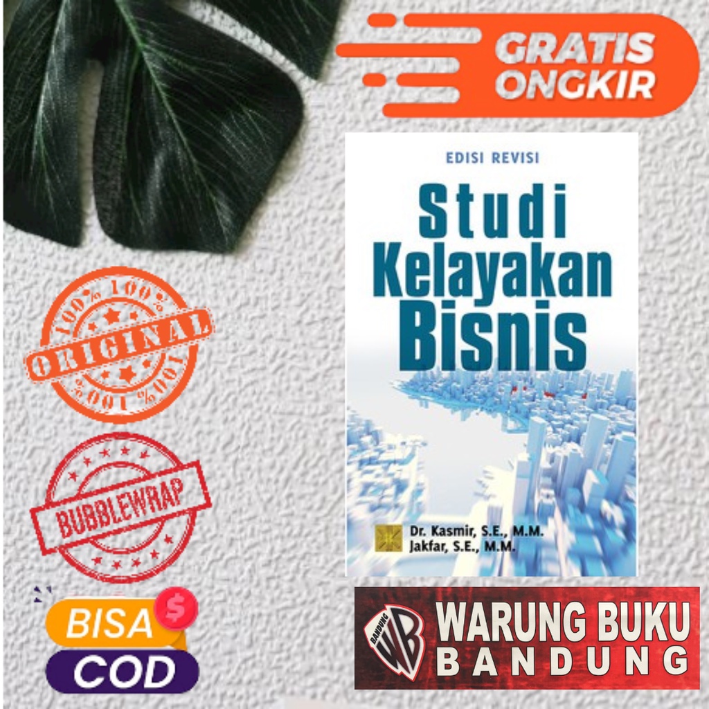 Jual Buku Studi Kelayakan Bisnis Edisi Revisi Kasmir Shopee Indonesia