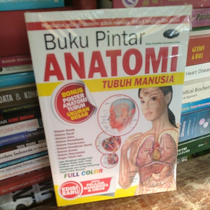 Jual Buku Pintar Anatomi Tubuh Manusia Shopee Indonesia