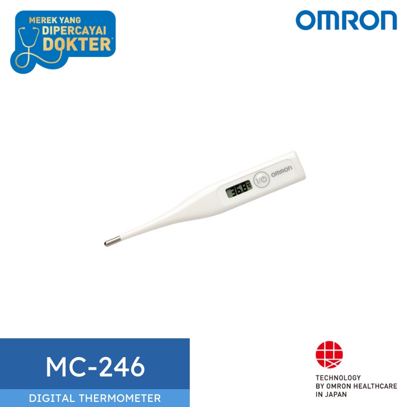 Jual Omron Thermometer Digital MC 246 Shopee Indonesia