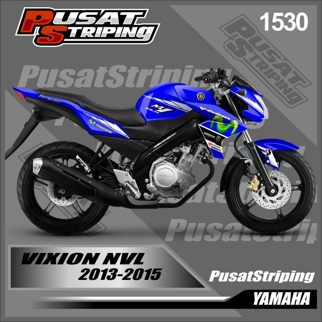 Jual Cod Stiker Anti Luntur Decal Vixion Nvl Full Body Stiker