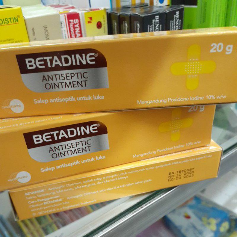 Jual Betadine Salep Antiseptik Betadine Ointment Shopee Indonesia