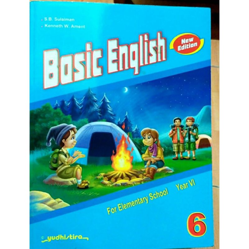 Jual Buku Bahasa Inggris Basic English Yudhistira Kelas 4 Sd 6 Shopee