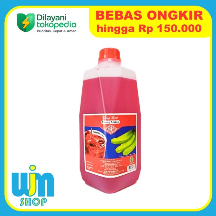 Jual Sirup Dht Liter Pisang Ambon Makassar Shopee Indonesia