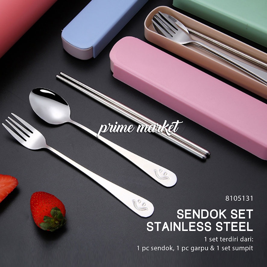 Jual Sendok Set Stainless Sendok Garpu Set Sendok Garpu Sumpit Set