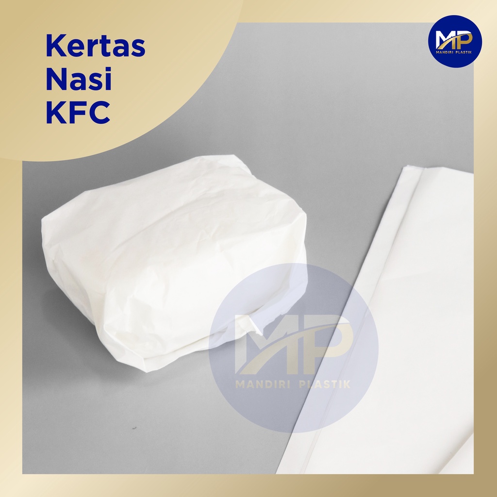 Jual Kertas Nasi Kfc Kertas Nasi Minyak X Cm Lembar