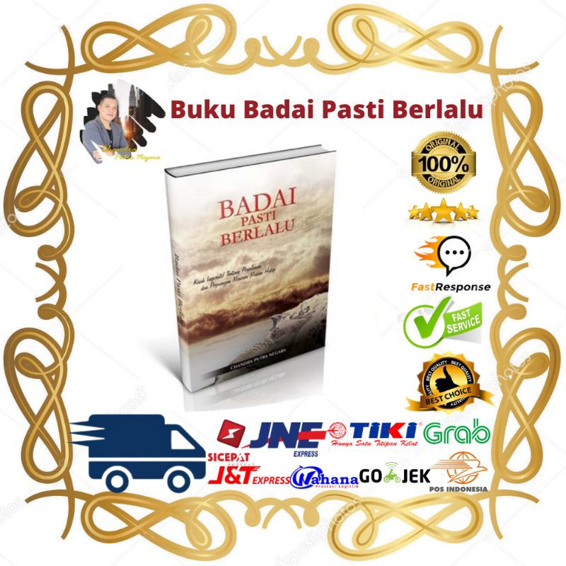 Jual Buku BADAI PASTI BERLALU Karangan Chandra Putra Negara SB30