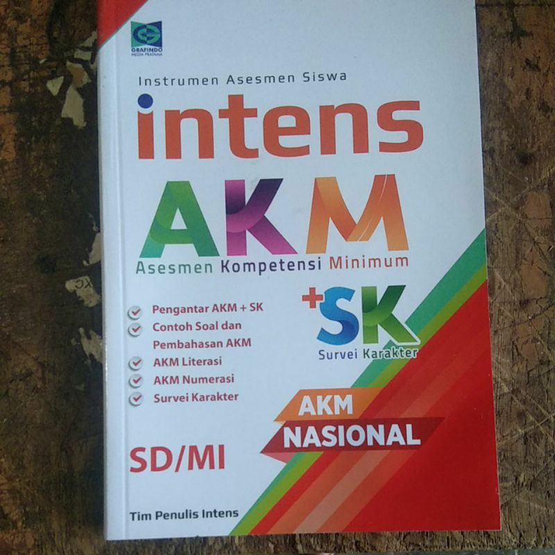 Jual Instumen Asesmen Siswa Intens Akm Asesmen Kompetensi Minimum Sk