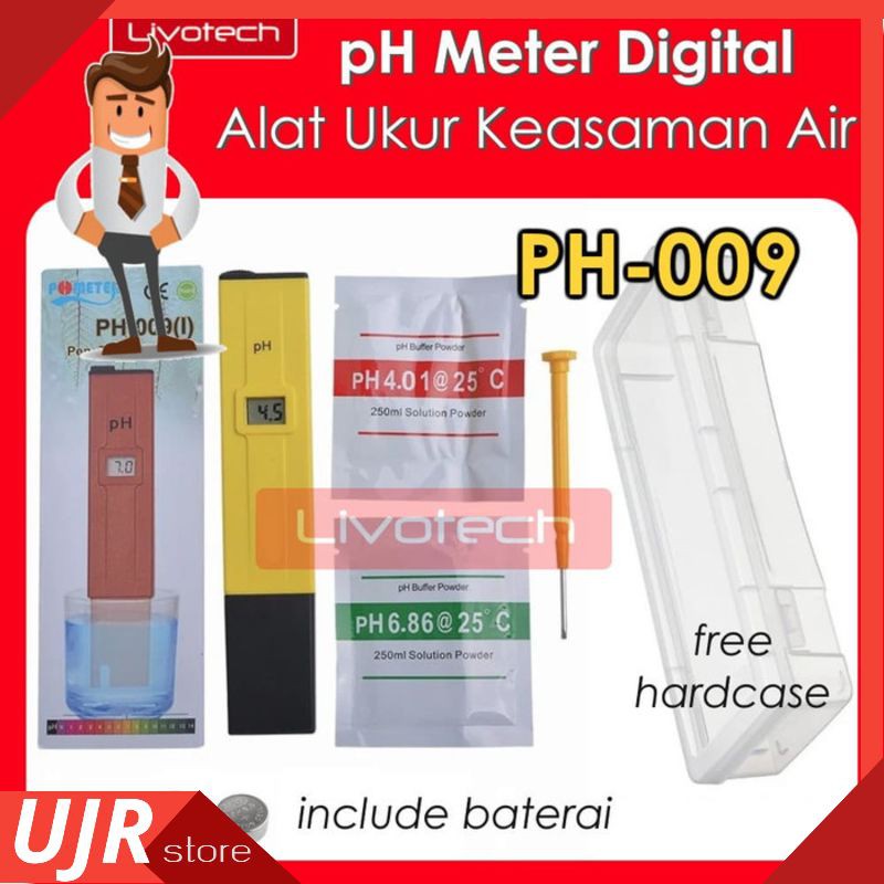 Jual Alat Pengukur Keasaman Hidroponik Ph Meter Digital Tester Termurah