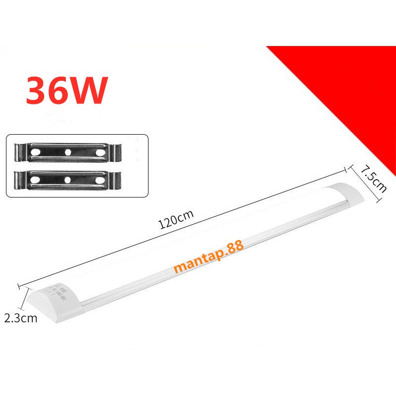 Jual LAMPU NEON LED TL PANJANG TABUNG 18W 36W 60CM 120CM CAHAYA PUTIH