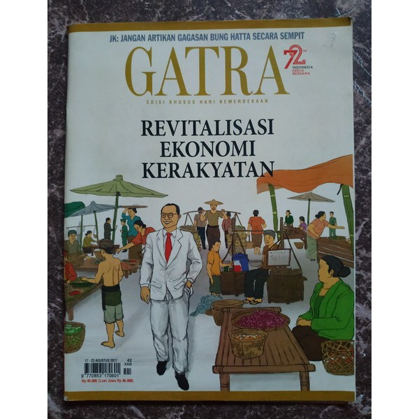 Jual Majalah Gatra Edisi Khusus Edisi Kemerdekaan Revitalisasi