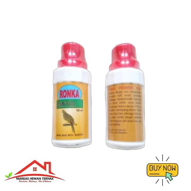 Jual RONKA OBAT PERONTOK BULU BURUNG 100ML Shopee Indonesia