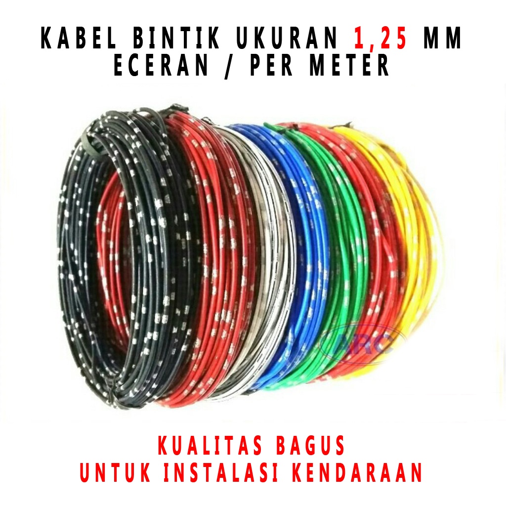 Jual Kabel Body Otomotif Bintik Mm Mm Motor Mobil Bis Truck