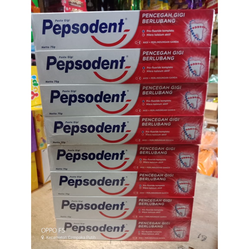 Jual Pepsodent Pasta Gigi 75gr 120gr 190gr Shopee Indonesia