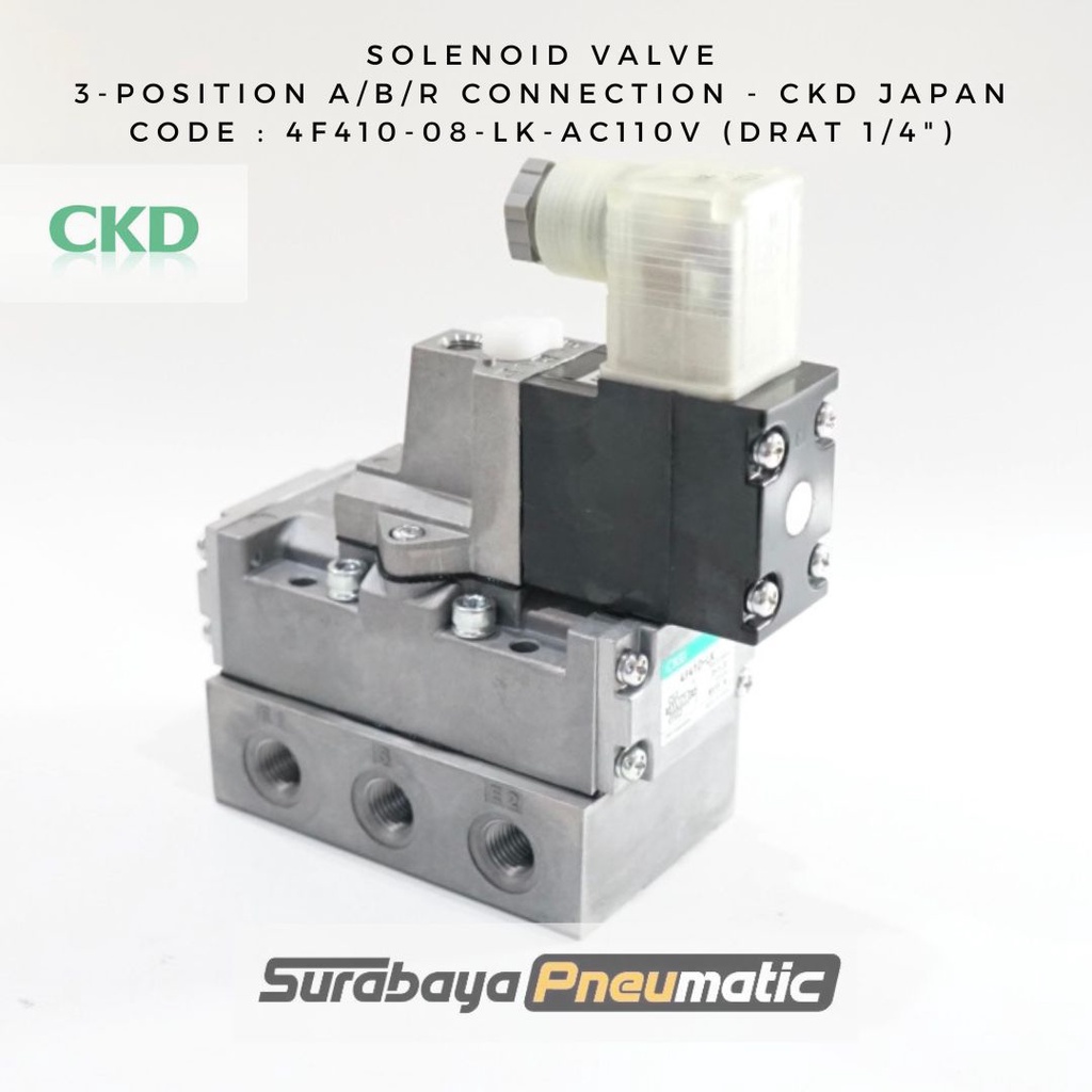 Jual Ckd Japan F Lk Ac V Drat Solenoid Valve