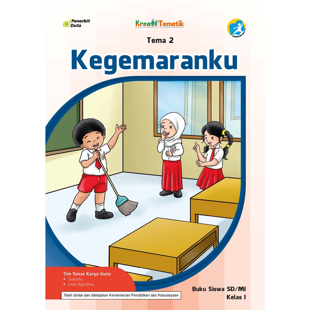 Jual Penerbit Duta Tematik Kelas 1 Tema 2 Kegemaranku Lulus