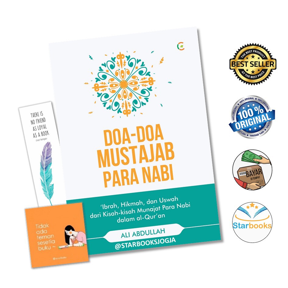 Jual TERBARU BUKU DOA DOA MUSTAJAB PARA NABI HIKMAH KISAH NABI