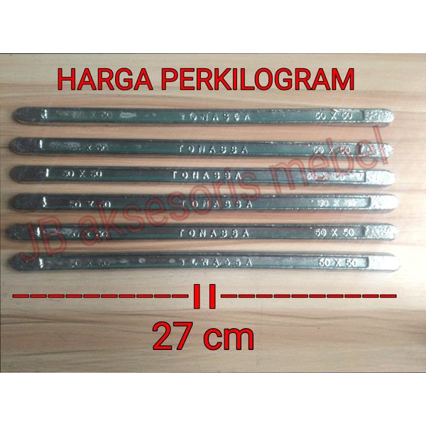 Jual Promo TIMAH BATANGAN SUPER 50x50 HARGA 1kg TIMAH SOLDER PATRI