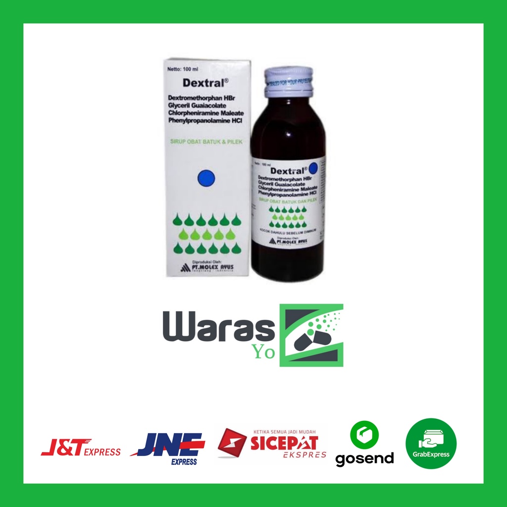 Jual Sw Dextral Syrup Ml Dextral Sirup Ml Obat Batuk Pilek