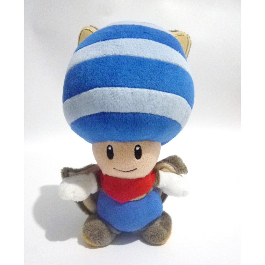 Jual Boneka Musasabi Flying Squirrel Blue Toad Super Mario Bros