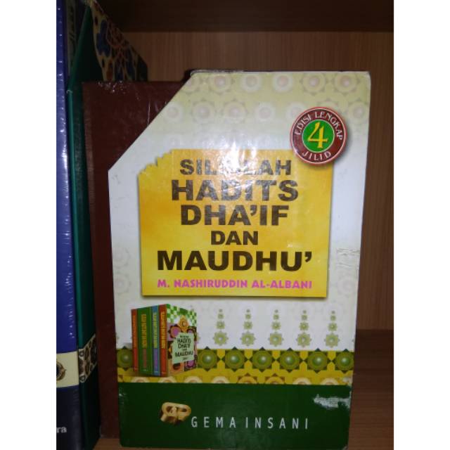 Jual SILSILAH HADITS DHA IF DAN MAUDHU Lengkap 4 Jilid Shopee Indonesia