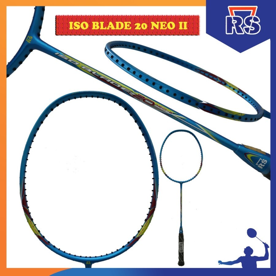 Jual Raket Badminton Rs Iso Blade Neo Ii Free Pemasangan